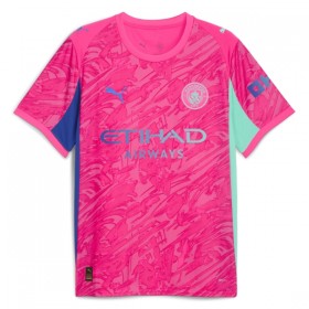 Camiseta de fútbol Manchester City Portero 2025-26 Rosa